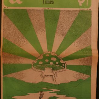 International Times, N°25, 2 - 15 Fév. 1968, UK, 46,5 x 30 cm